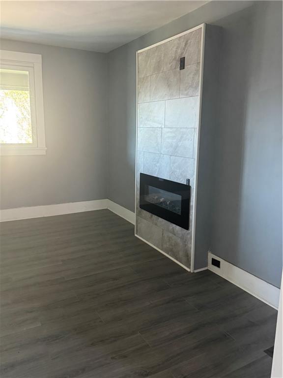 546 Ridge Avenue New Kensington, PA 15068 - Photo 3 of 14 a view of an empty room with wooden floor and a window