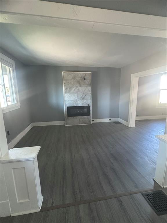 546 Ridge Avenue New Kensington, PA 15068 - Photo 6 of 14 a view of an empty room with a window and wooden floor