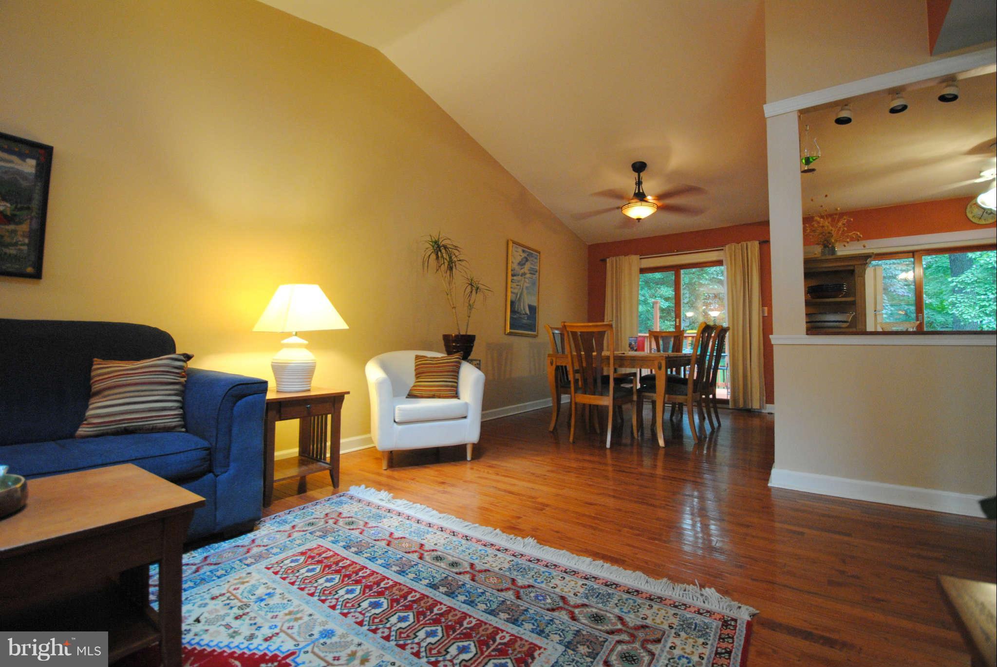 Living Room into Dining room