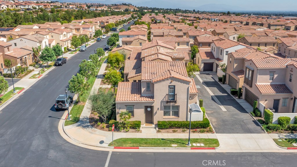 11522 Cararra Lane Porter Ranch, CA 91326 - Photo 28 of 32 an aerial view of a house