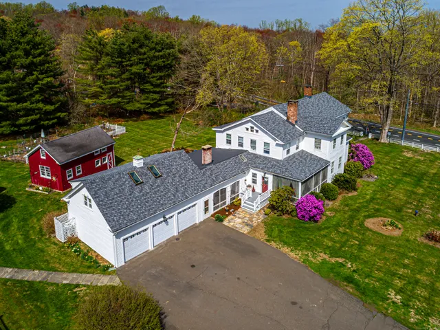 a view of a table and chairs in the patio