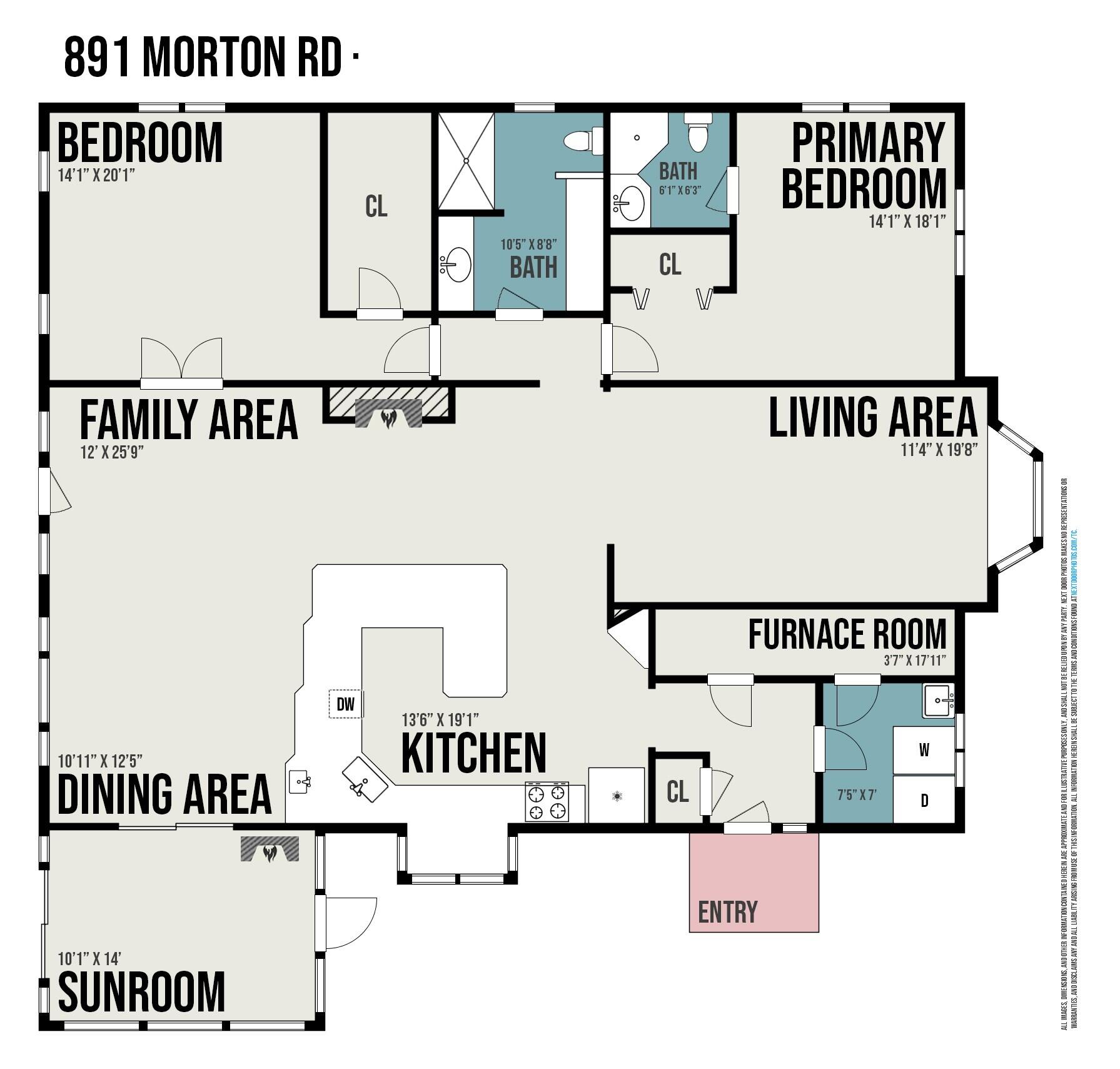 891 Morton Road Horton, MI 49246 - Photo 55 of 55 891 Morton Rd Floorplan