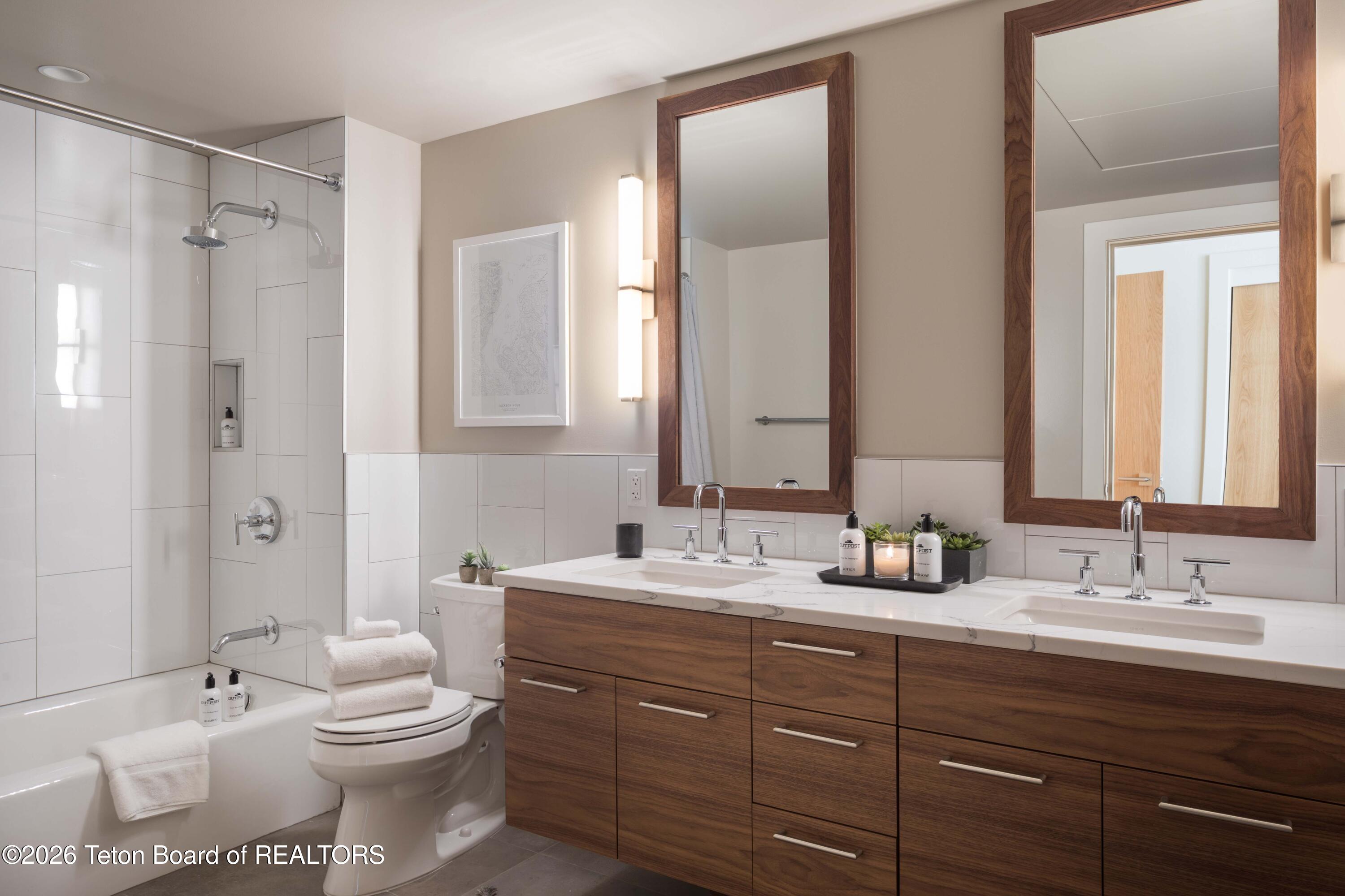 680 South Cache Street, Unit 201 Jackson, WY 83001 - Photo 12 of 20 Guest Bathroom