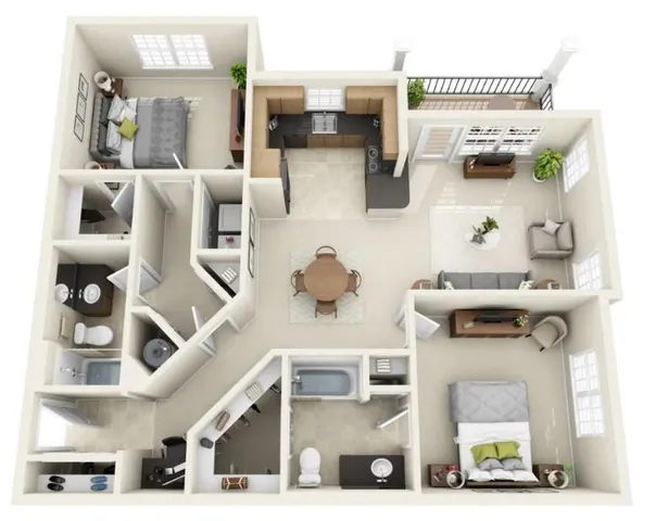 $1,610 | 1600 Overlook Park Lane, Unit 905, Lawrenceville, GA 30043