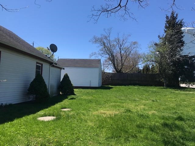 Large yard
