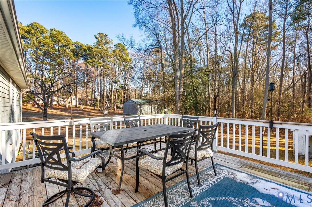 2901 Tipton Street Colonial Heights, VA 23834 - Photo 24 of 29 a view of a chairs and table on the deck