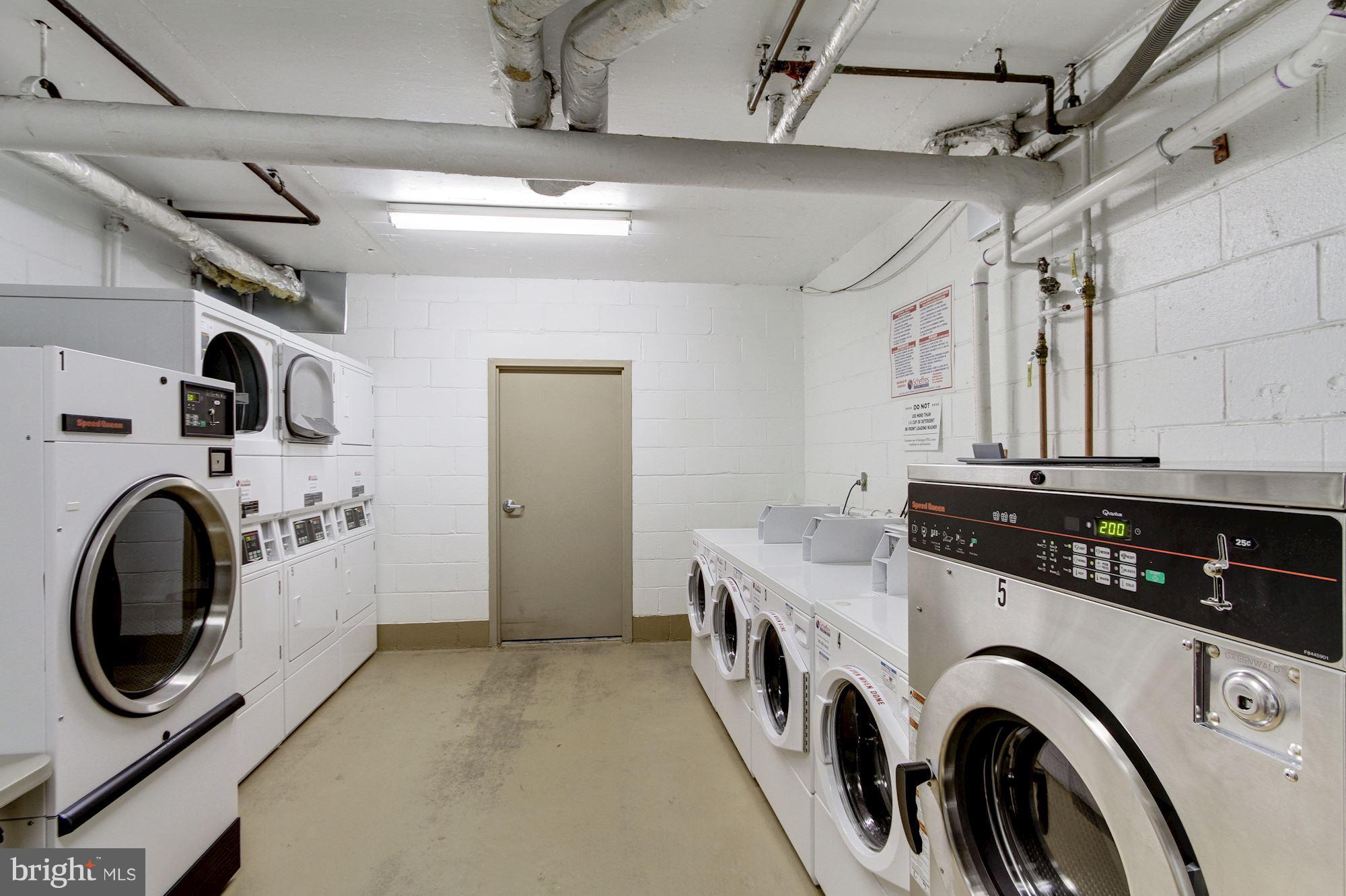 522 21st Street Northwest, Unit 301 Washington, DC 20006 - Photo 23 of 29 a utility room with sink dryer and washer