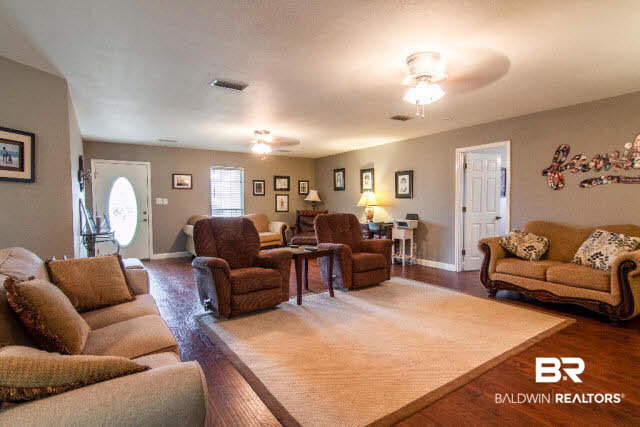 34360 Waroad Road Stapleton, AL 36578 - Photo 6 of 18 Another view of the large family room
