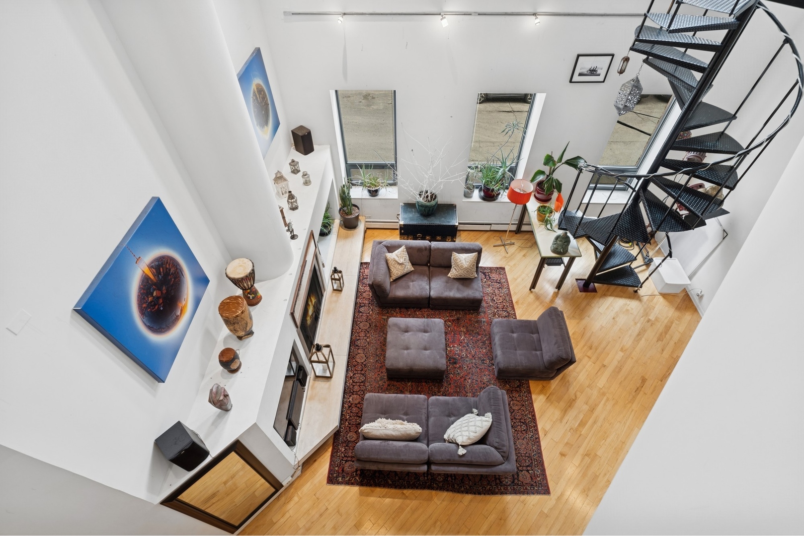 711 North Milwaukee Avenue, Unit 2 Chicago, IL 60642 - Photo 10 of 27 a view of living room with furniture and gym equipment