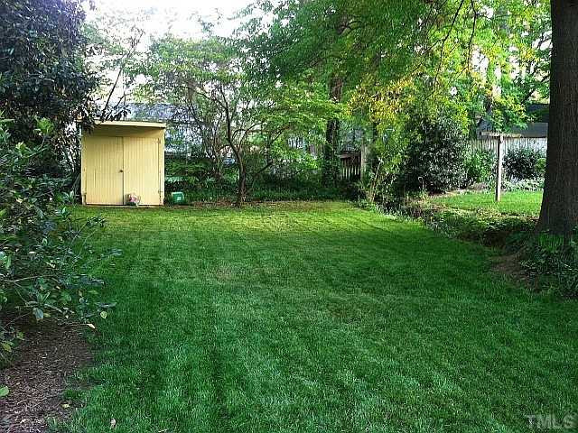 2811 Barmettler Street Raleigh, NC 27607 - Photo 21 of 22 Back Yard