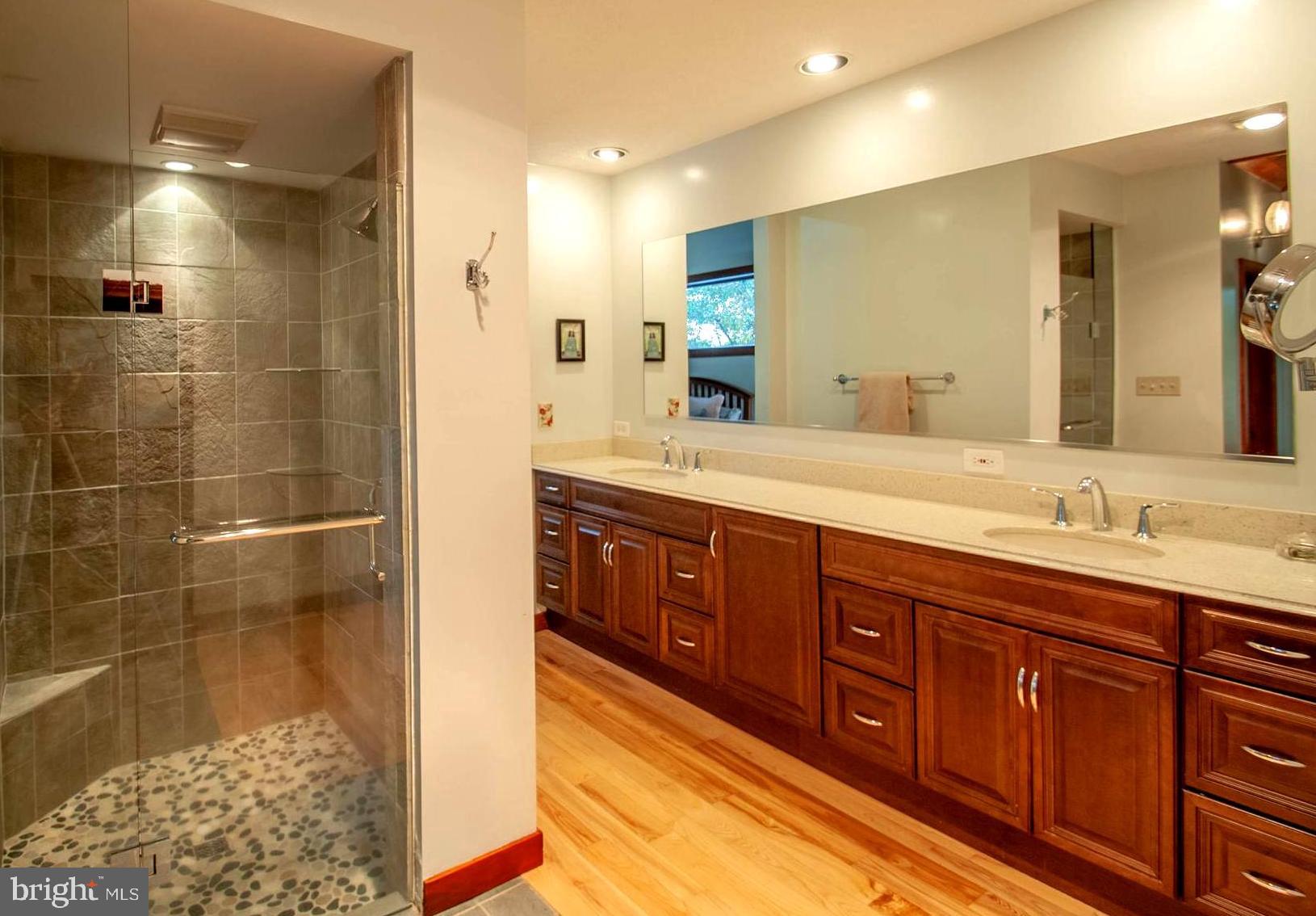 1749 Colbert Road Annapolis, MD 21409 - Photo 38 of 48 En Suite Master Bath with Dual Vanity & Spa Shower