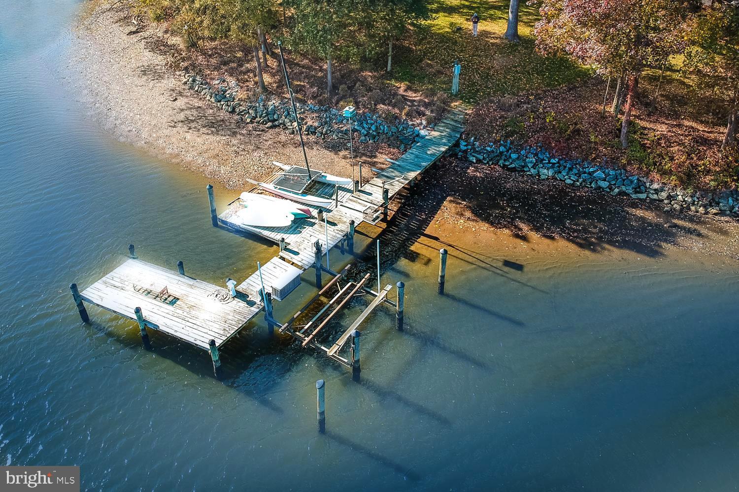 1749 Colbert Road Annapolis, MD 21409 - Photo 5 of 48 Multi-Slip Pier w/Lift . Floating Small Craft Dock