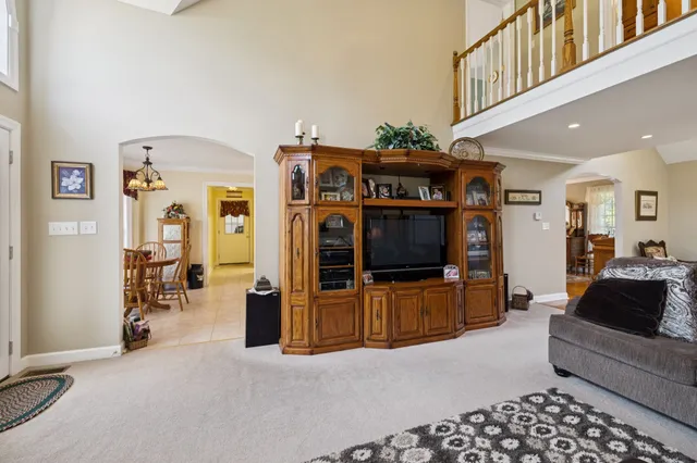 a kitchen with granite countertop lots of counter top space