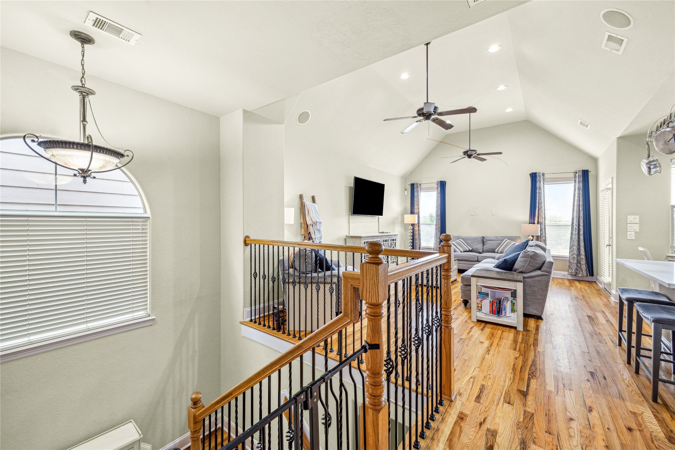 210 Grove Street Houston, TX 77020 - Photo 4 of 28 a view of a dining room with furniture window and wooden floor