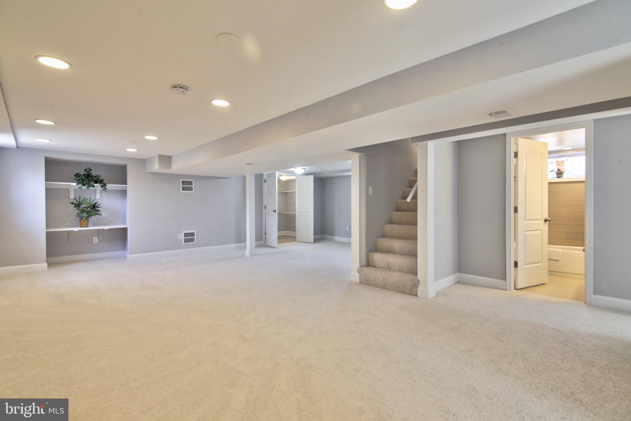 6005 Grayson Street Springfield, VA 22150 - Photo 23 of 31 Spacious Recreation room