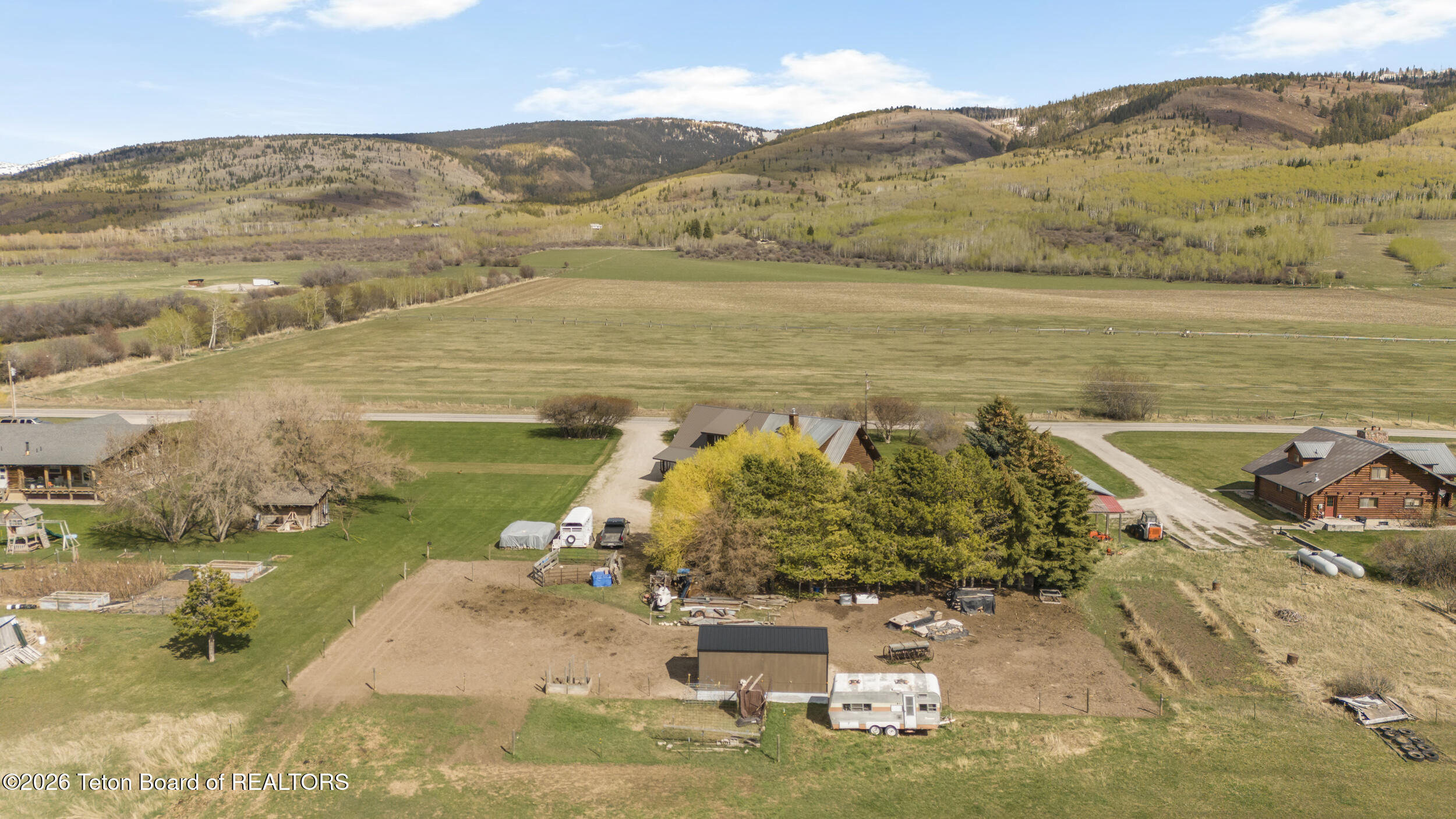 2315 South Stateline Road Driggs, ID 83422 - Photo 47 of 49 Backside Aerial