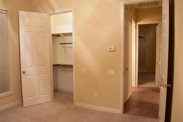 front view of an empty room