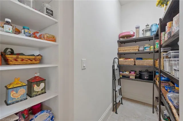 a room with storage and utility