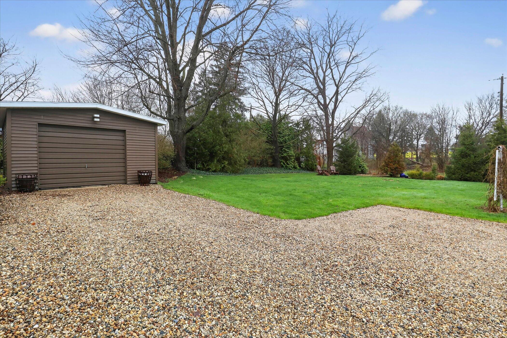 113 East Locust Street Three Oaks, MI 49128 - Photo 38 of 39 Backyard & Garage