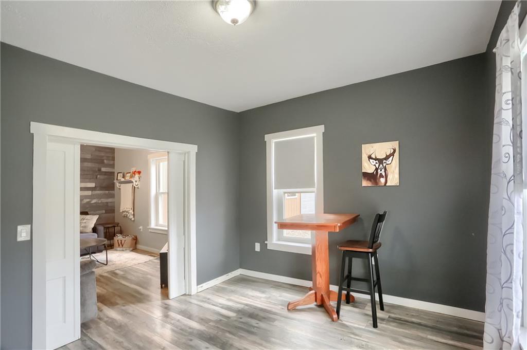186 Tippecanoe Road Knox, PA 16232 - Photo 12 of 42 a workspace with wooden floor and a window