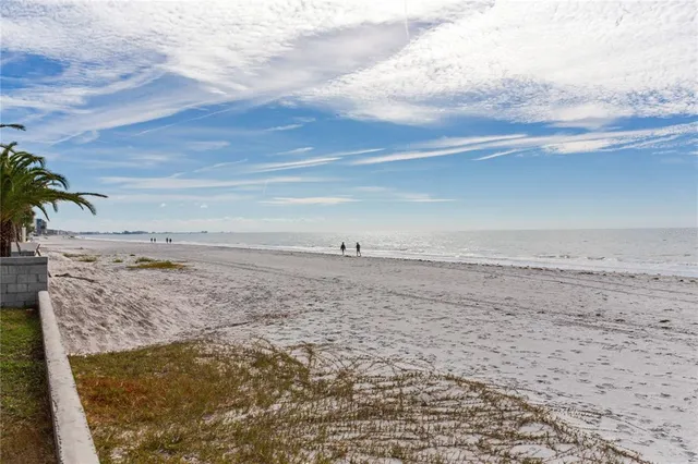 a view of beach and ocean