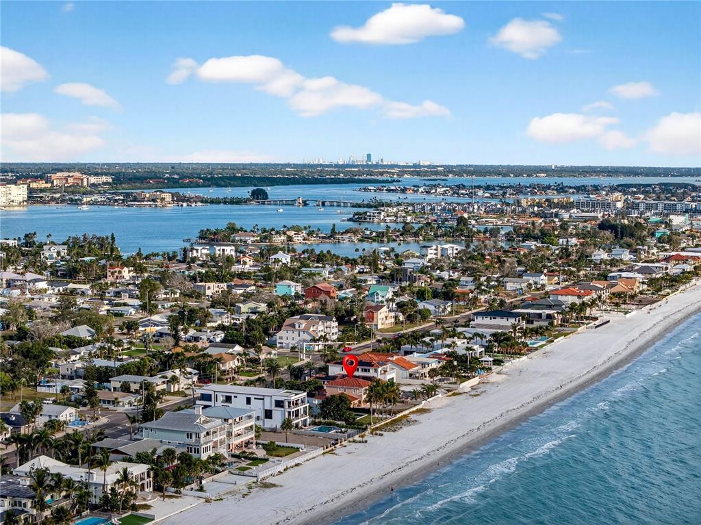 16116 Gulf Boulevard Redington Beach, FL 33708 - Photo 43 of 49 an aerial view of a city