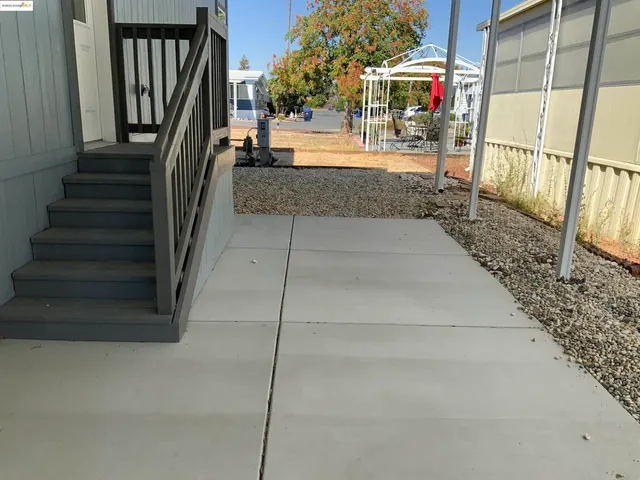 a view of pathway along with building