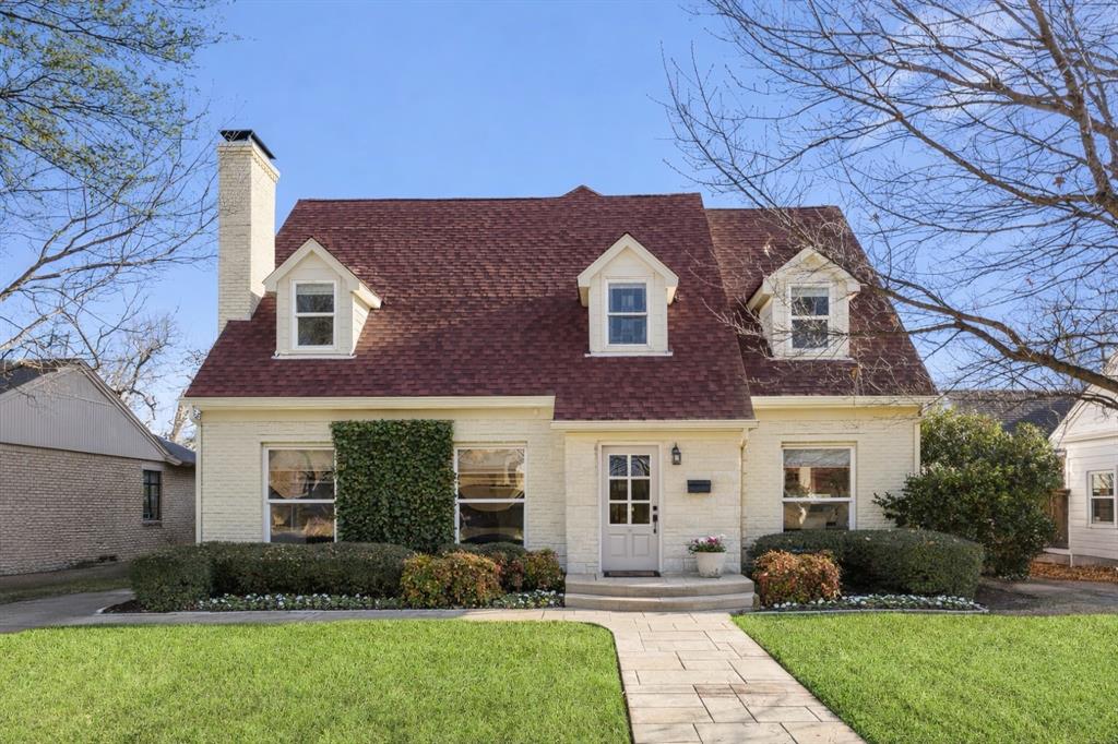 5730 Winton Street Dallas, TX 75206 - Photo 2 of 33 Rendering showing brick painted white.