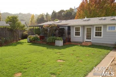 330 Irwin Street San Rafael, CA 94901 - Photo 6 of 6 Back Yard (from playhouse/potter shed).