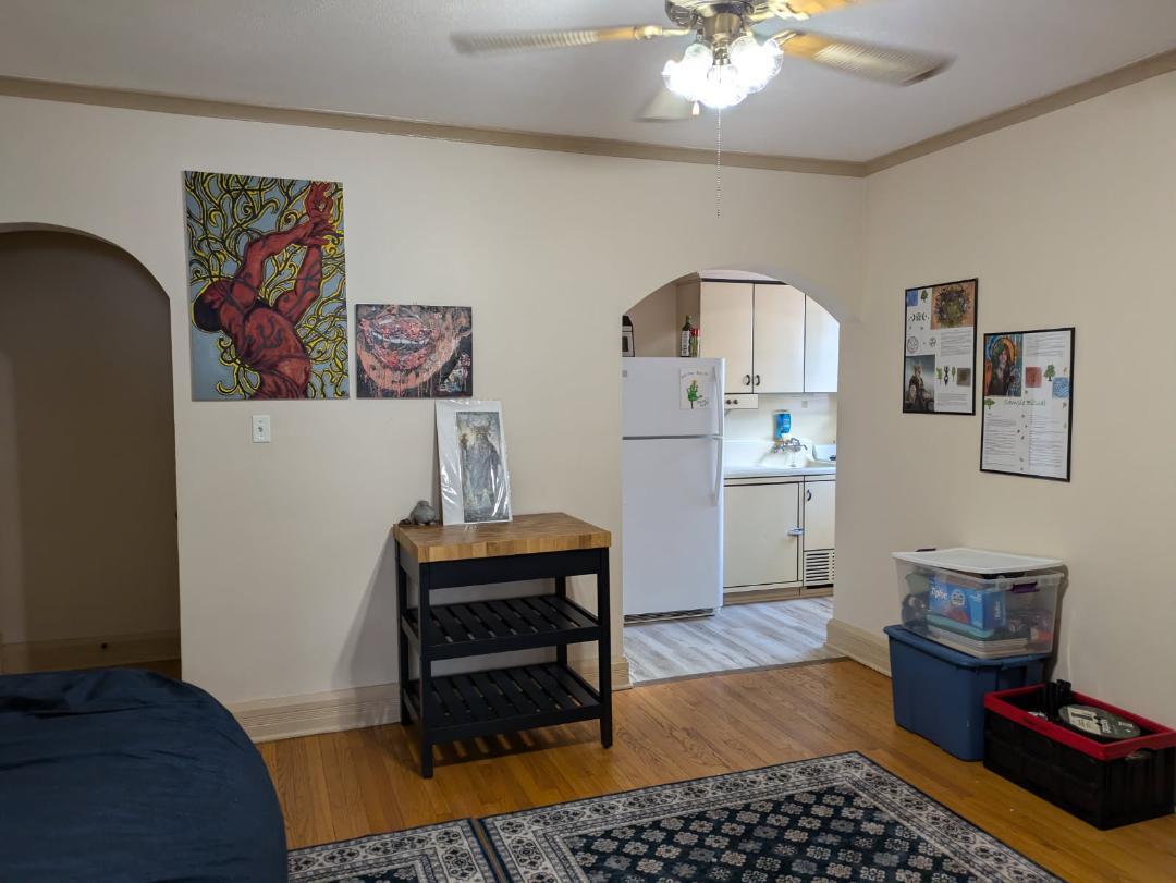 328 West St Charles Road, Unit B2 Lombard, IL 60148 - Photo 2 of 26 a bedroom with furniture and a rug
