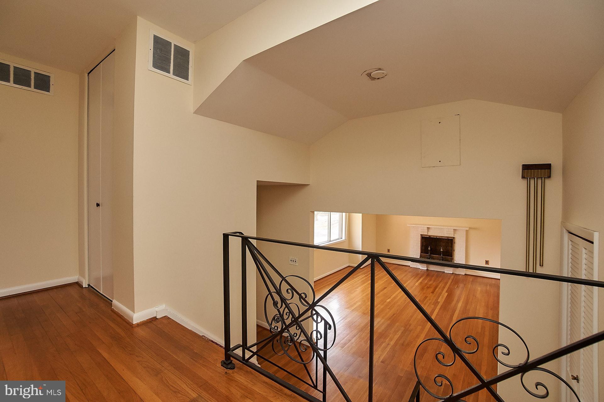 6541 Kerns Road Falls Church, VA 22044 - Photo 20 of 28 Linen closet and view from upper hall
