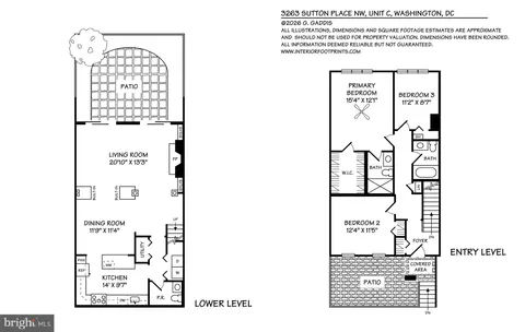 $1,045,000 | 3263 Sutton Place Northwest, Unit C, Washington, DC 20016