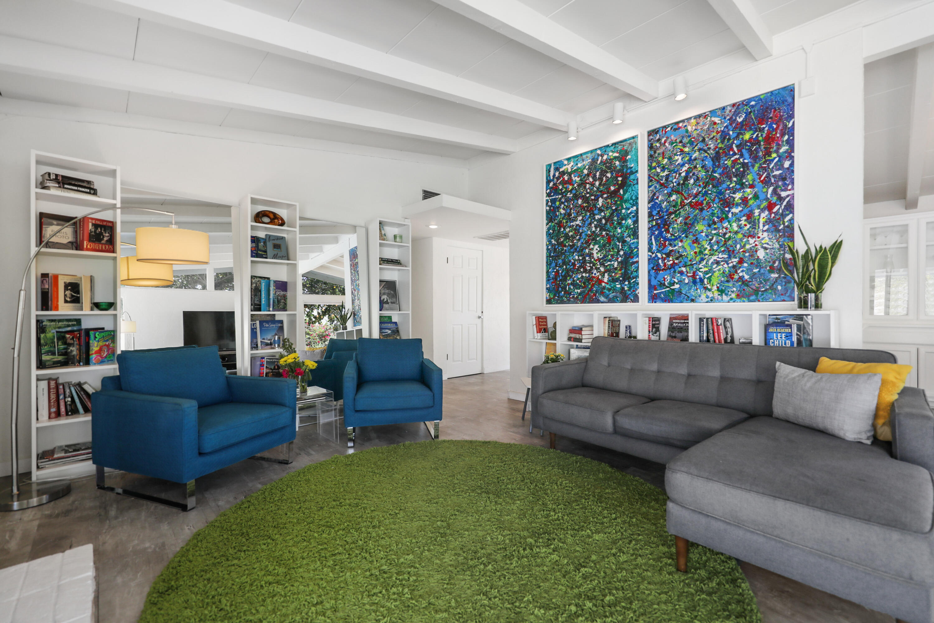 71767 Tunis Road Rancho Mirage, CA 92270 - Photo 6 of 30 a living room with furniture and a large window