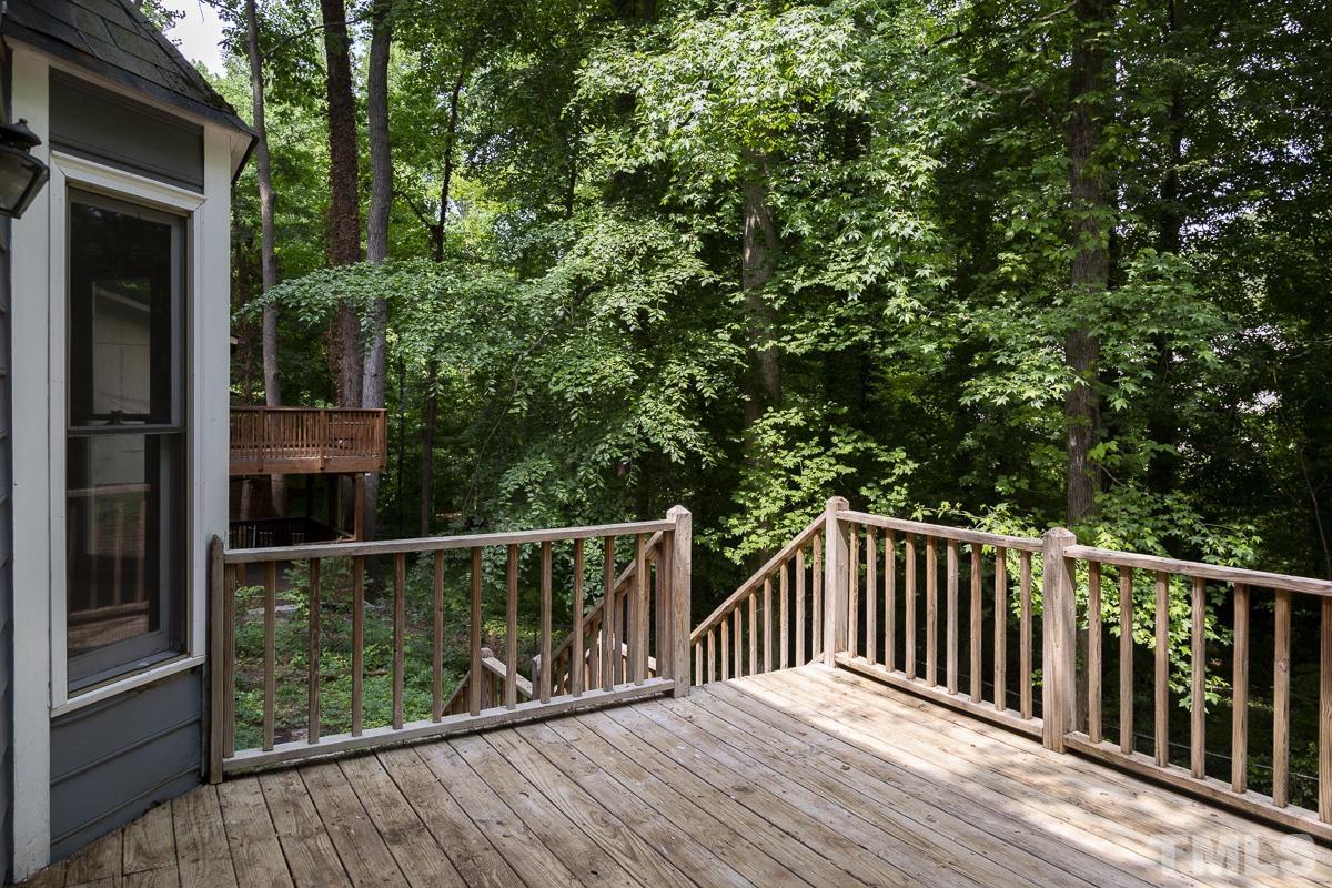2817 Herring Boulevard Durham, NC 27704 - Photo 28 of 34 a view of a wooden roof deck