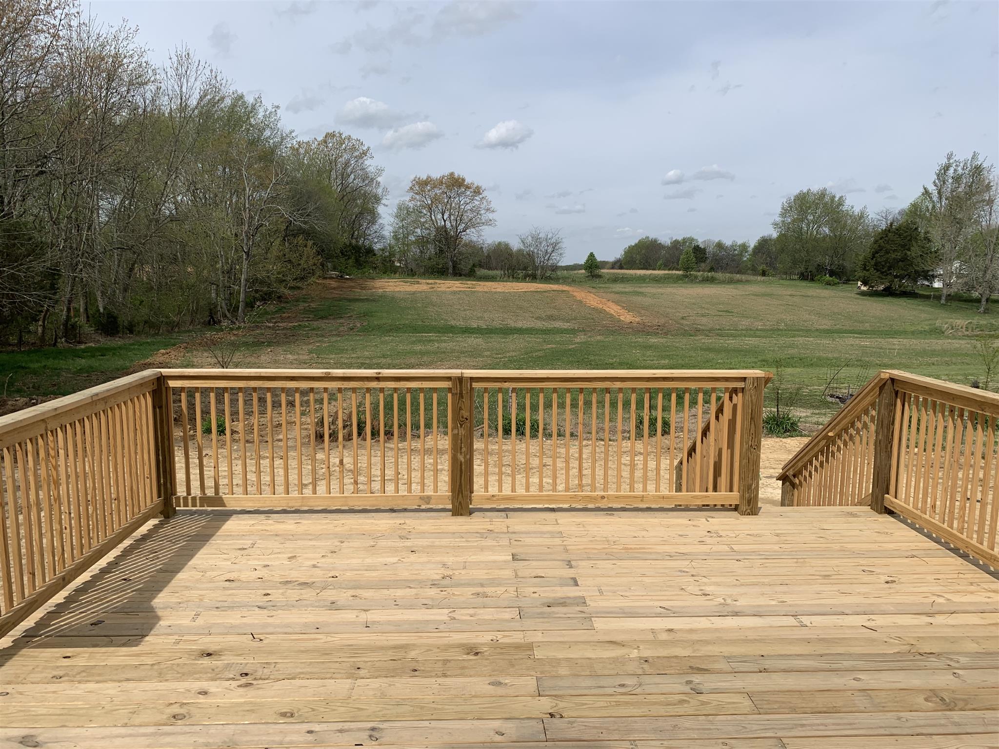 1027 New Deal Potts Road Cottontown, TN 37048 - Photo 23 of 23 Back Deck View of 2.2 Acre Lot