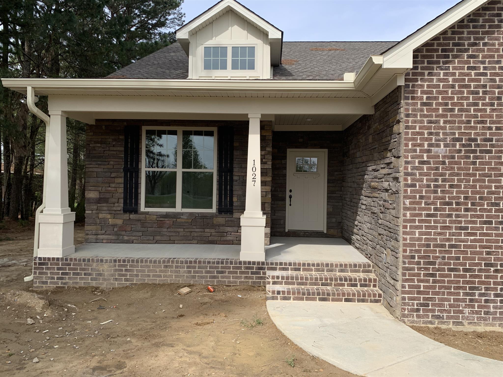 1027 New Deal Potts Road Cottontown, TN 37048 - Photo 4 of 23 Front of Home-Stone Veneer