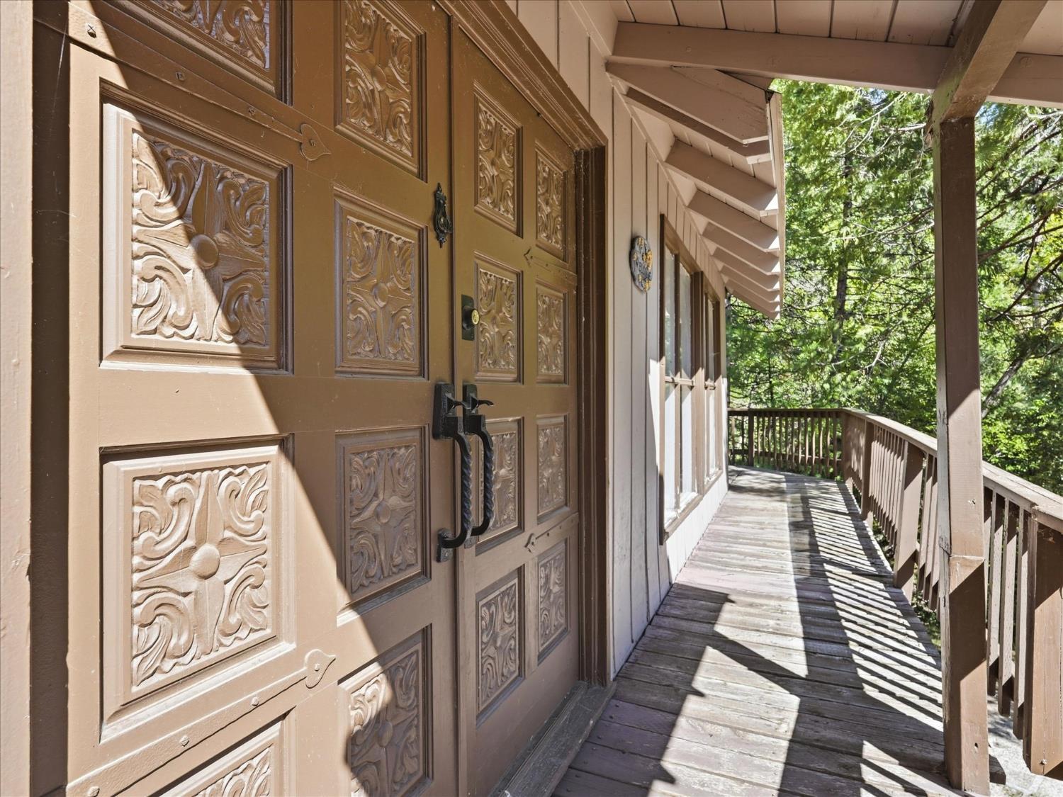 45167 Tolladay Road Oakhurst, CA 93644 - Photo 6 of 50 a view of a entryway door of the house