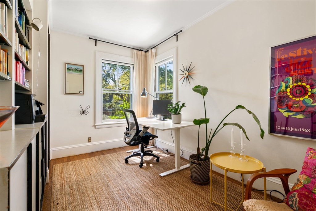999 Walnut Street Newton, MA 02461 - Photo 27 of 38 a view of a workspace with furniture and a window