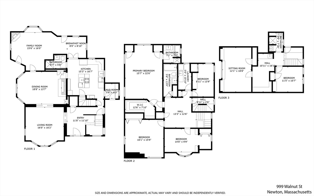 999 Walnut Street Newton, MA 02461 - Photo 38 of 38 a white building with glass door and picture