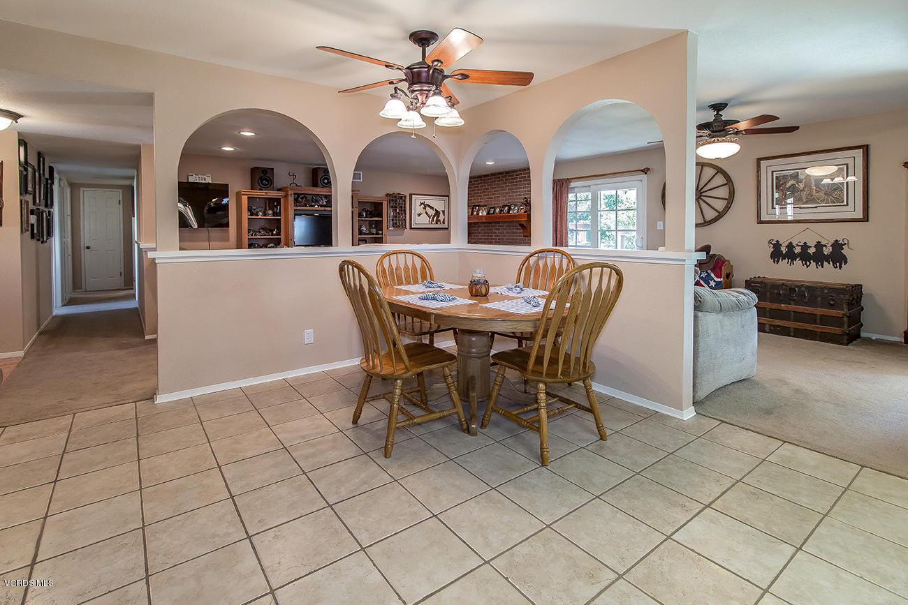 2942 Racine Street Simi Valley, CA 93065 - Photo 12 of 37 a view of a dining room with furniture and chandelier
