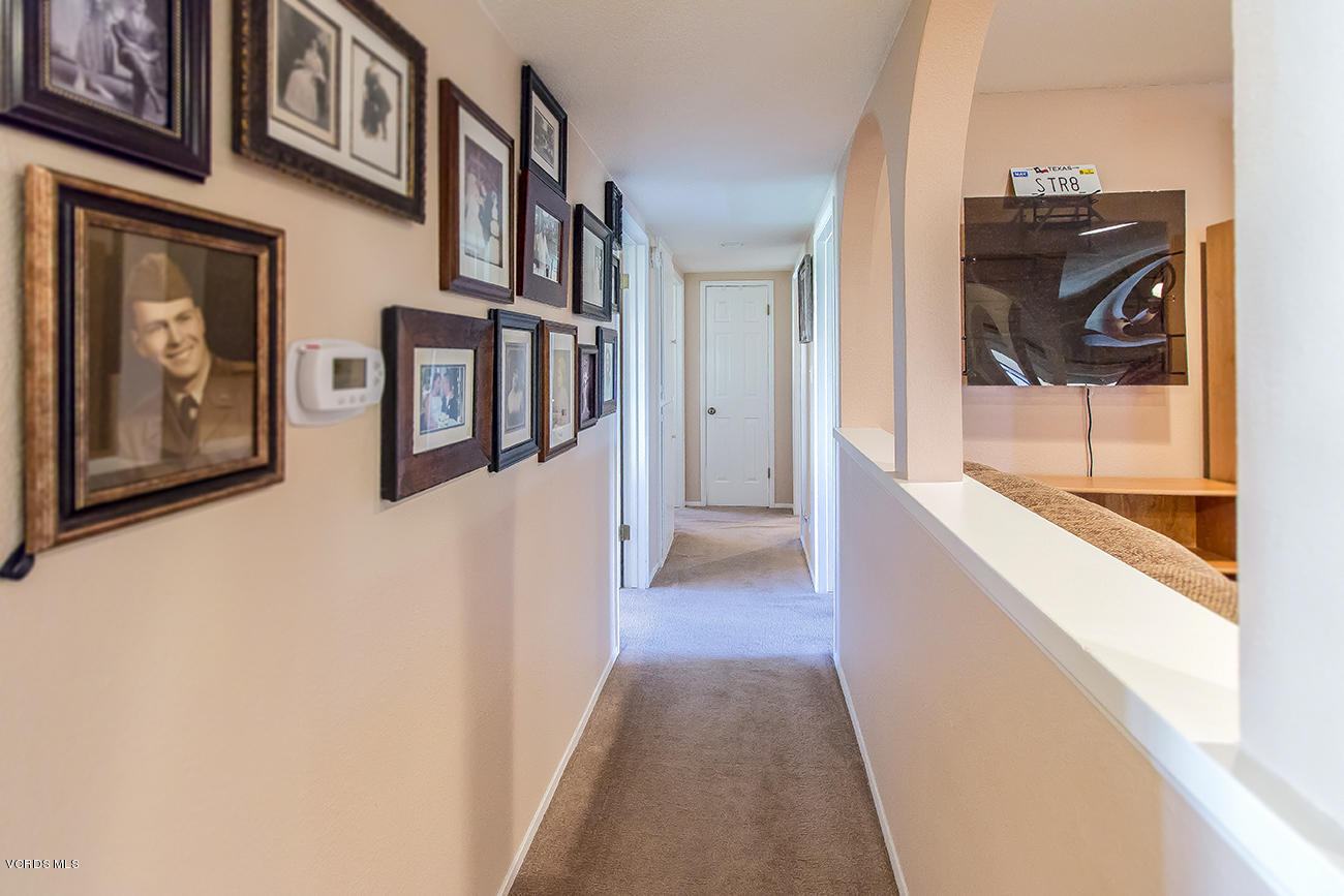 2942 Racine Street Simi Valley, CA 93065 - Photo 20 of 37 a view of a hallway with a large window