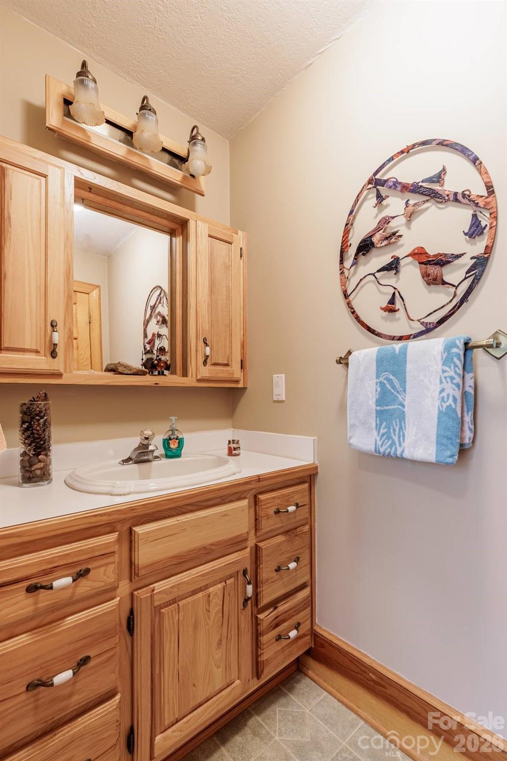 97 Covered Bridge Road Robbinsville, NC 28771 - Photo 26 of 45 a bathroom with a sink and a mirror