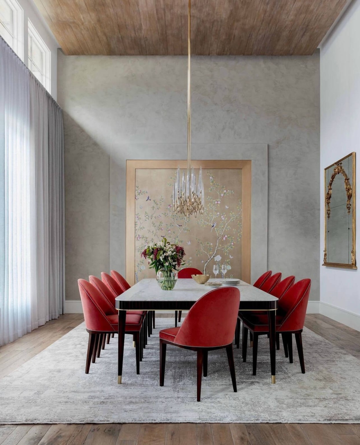 626 Rocky River Road Houston, TX 77056 - Photo 14 of 22 a view of a dining room with furniture and a window