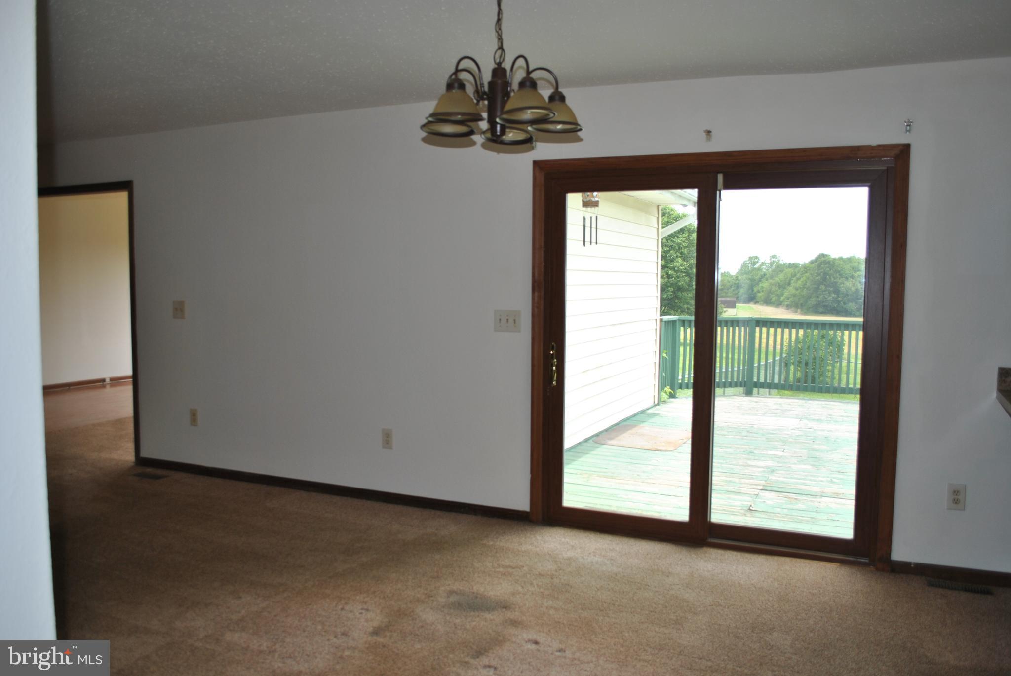 7313 Covingtons Corner Road Bealeton, VA 22712 - Photo 5 of 22 Dining area with door to rear deck