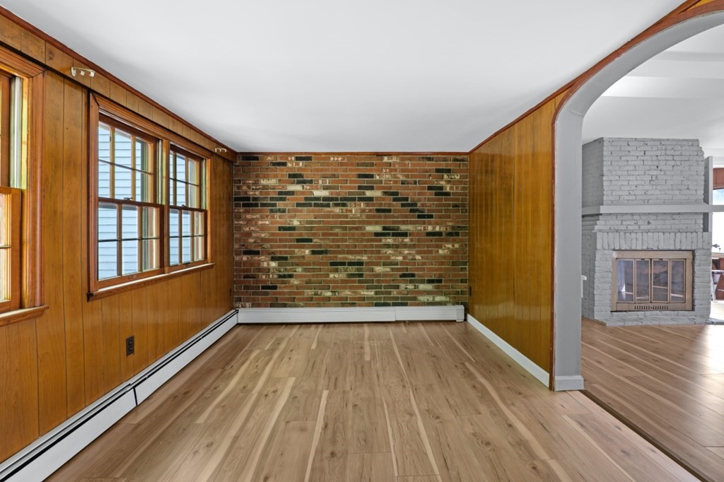 549 Main Street Townsend, MA 01474 - Photo 21 of 41 a view of empty room with wooden floor and fan