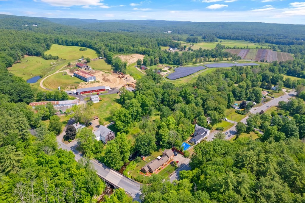 549 Main Street Townsend, MA 01474 - Photo 41 of 41 a view of a lake with a mountain in the back yard