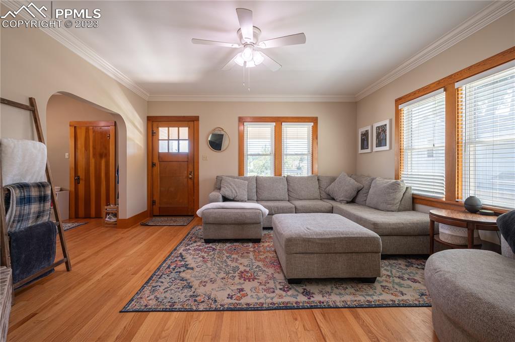 24141 Eccles Street Elbert, CO 80106 - Photo 26 of 37 a living room with furniture and a large window