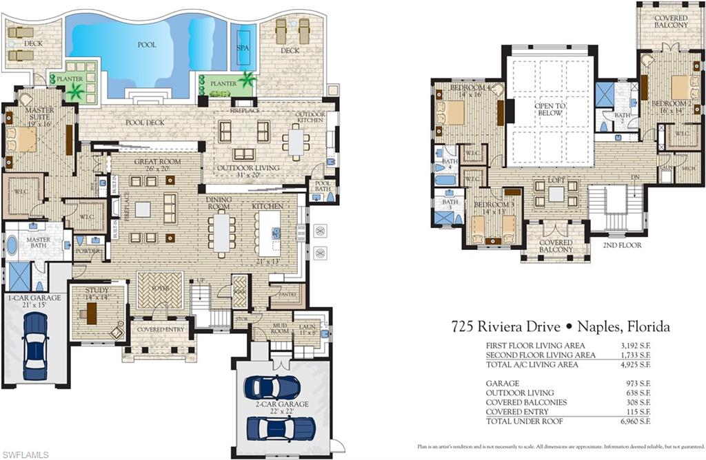 725 Riviera Drive Naples, FL 34103 - Photo 2 of 5 a picture of a floor to kitchen