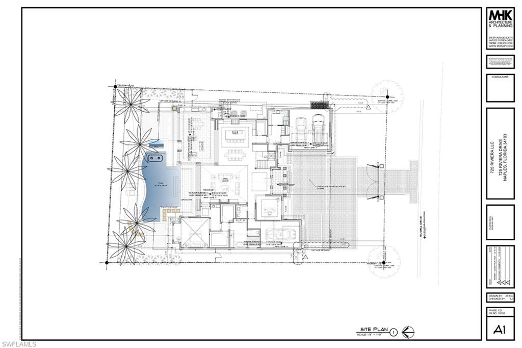 725 Riviera Drive Naples, FL 34103 - Photo 3 of 5 a black and white photo of a room