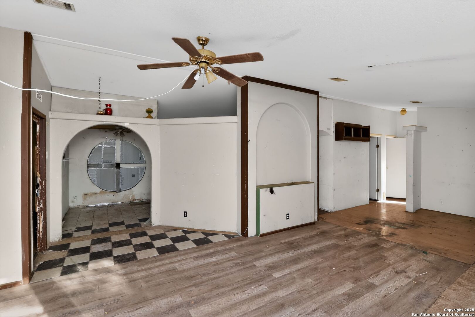 833 High Drive Spring Branch, TX 78070 - Photo 8 of 30 a view of a livingroom with wooden floor